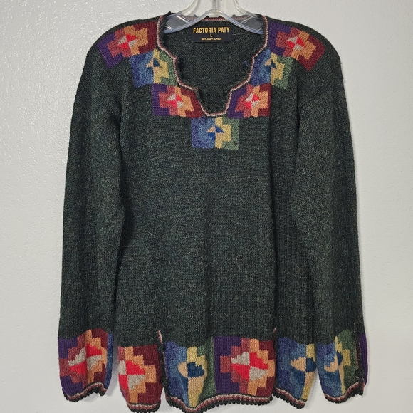 FACTORIA PATY Sweaters - FACTORIA PATY Baby Alpaca Sweater – Size L